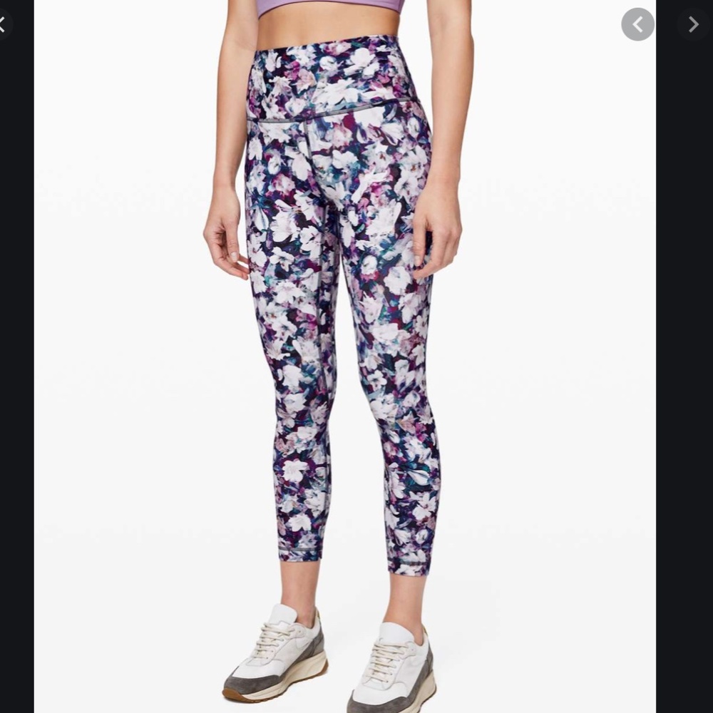 Sz4 Lululemon 21" Leggings WunderUnder F* Luxtreme